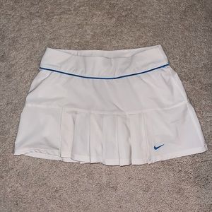 Pleated Nike tennis skirt